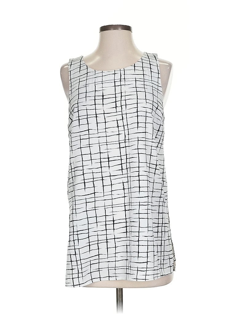 41HAWTHORN Pre-owned Tank Top Silver Square Neckline Tops