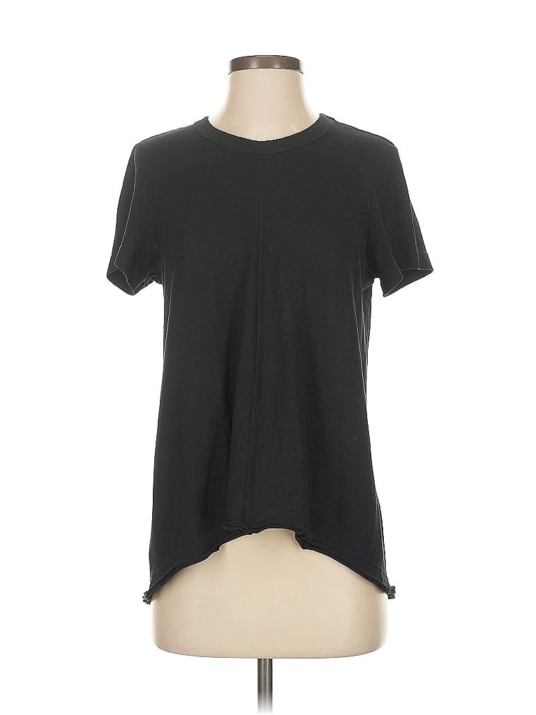 Pre-owned Wilt Short Sleeve Top Black Crew Neck Tops