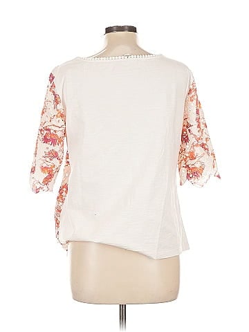 Porridge 3/4 Sleeve Blouse (view 2)