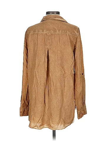 Velvet Heart Long Sleeve Button-Down Shirt (view 2)