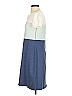 T by Talbots Color Block Blue Casual Dress Size XS - photo 4