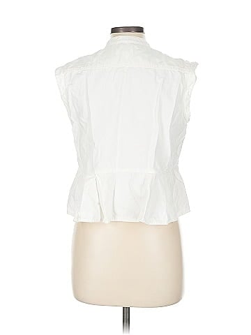 Madewell Sleeveless Button-Down Shirt (view 2)