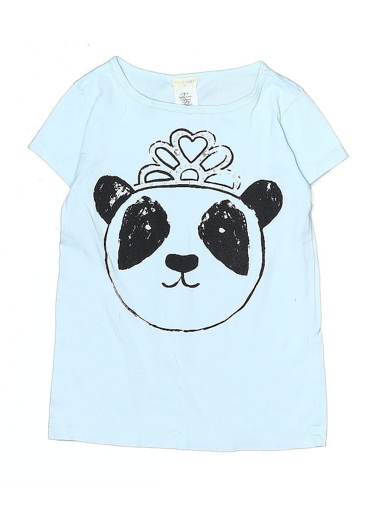 Click to view more detailed imagery on our partner's website Pre-owned Crewcuts Outlet Kids' Short Sleeve T-shirt In Blue