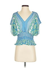 Rose + Olive Short Sleeve Blouse