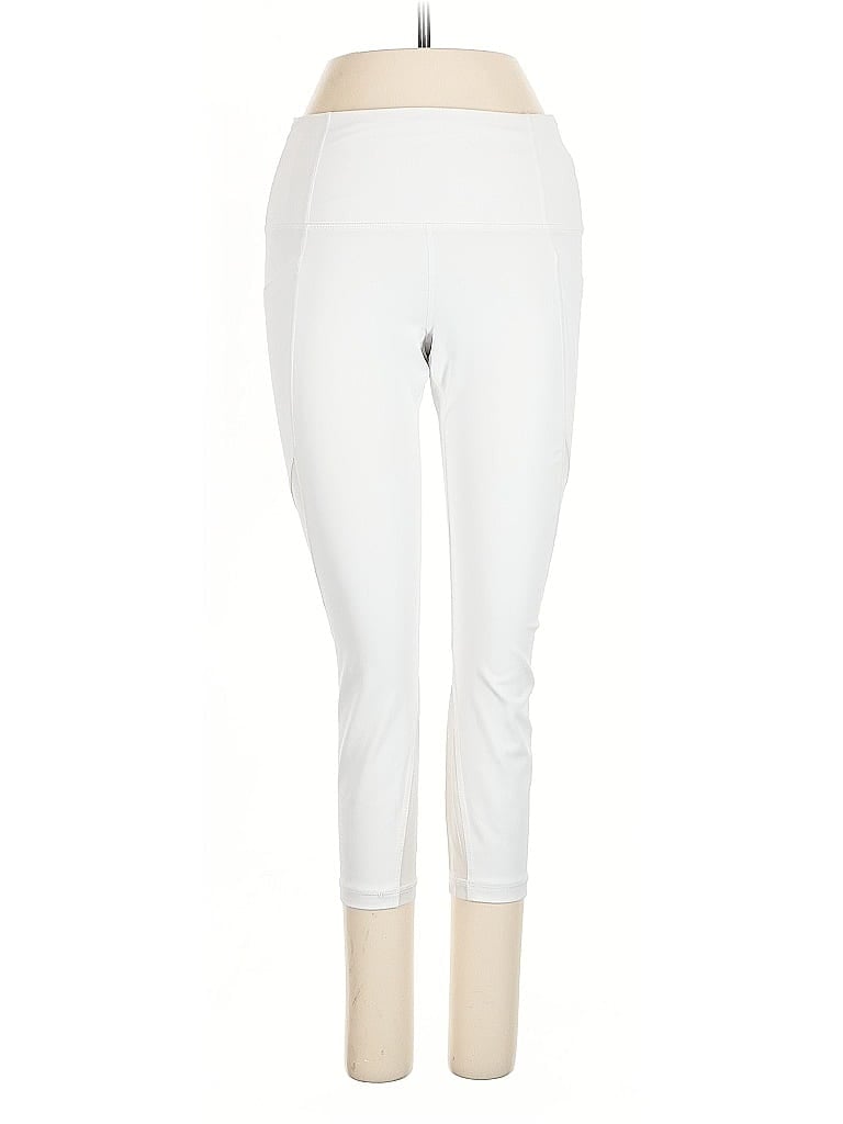 Pre-owned Athleta Active Pants In White