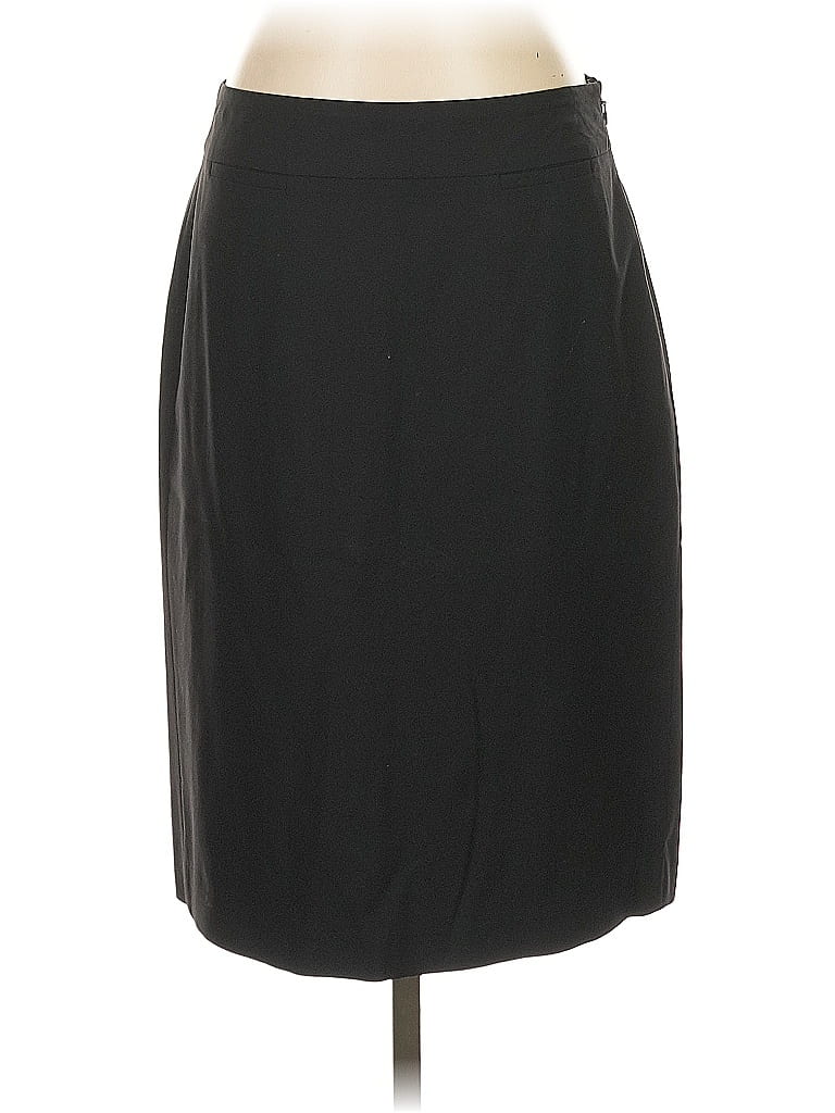 Click to view more detailed imagery on our partner's website Pre-owned Banana Republic Wool Skirt In Black
