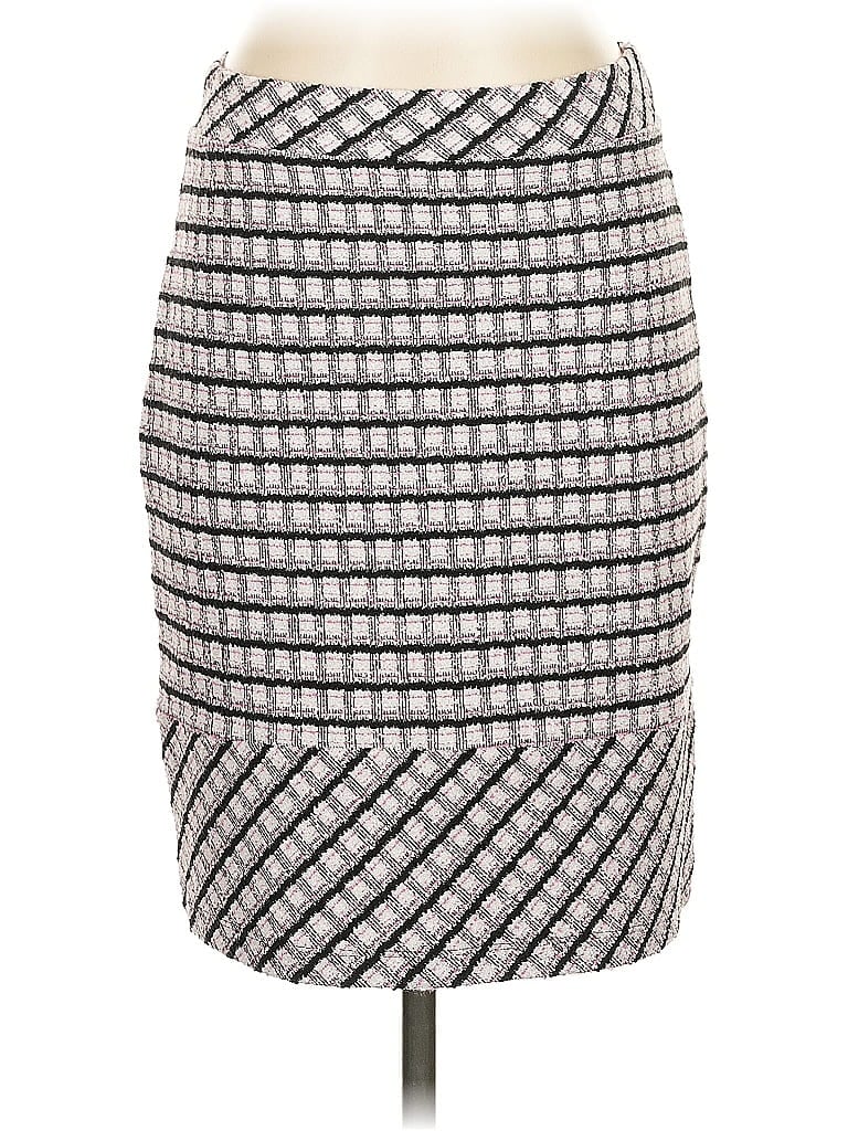 Pre-owned Banana Republic Formal Skirt In Gray