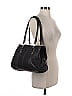 Tignanello 100% Leather Gray Black Leather Shoulder Bag One size - photo 2