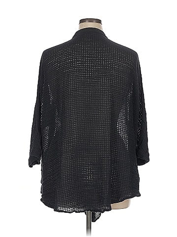 Soft Surroundings 3/4 Sleeve Button-Down Shirt (view 2)