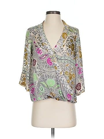 Floreat 3/4 Sleeve Blouse (view 1)