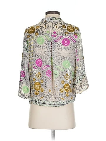 Floreat 3/4 Sleeve Blouse (view 2)