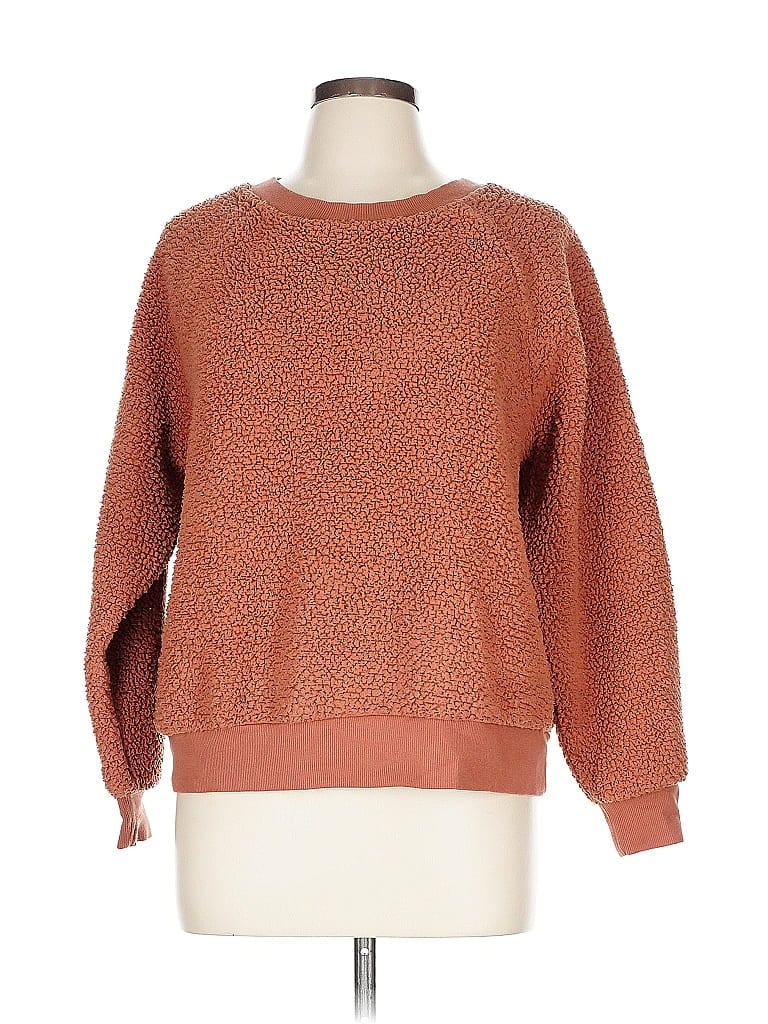 Pre-owned Old Navy Pullover Sweater In Brown