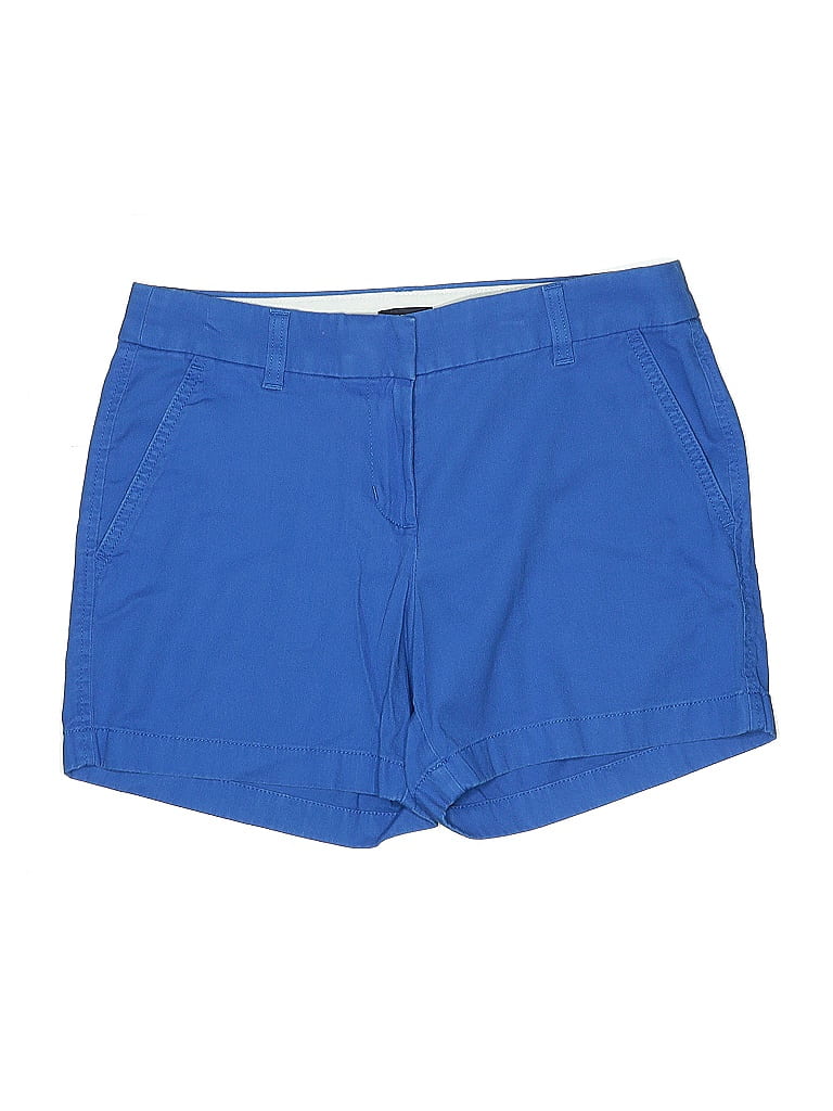 Pre-owned J.crew Factory Store Shorts In Blue