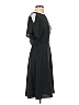 Reiss 100% Polyester Solid Black Blue Cocktail Dress Size 4 (estimated) - photo 5