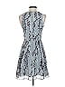 Armani Exchange 100% Polyester Print Gray Cocktail Dress Size 2 - photo 3