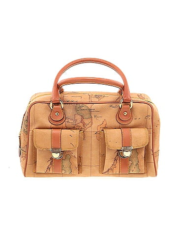 1' Classe Alviero Martini Leather Satchel (view 1)