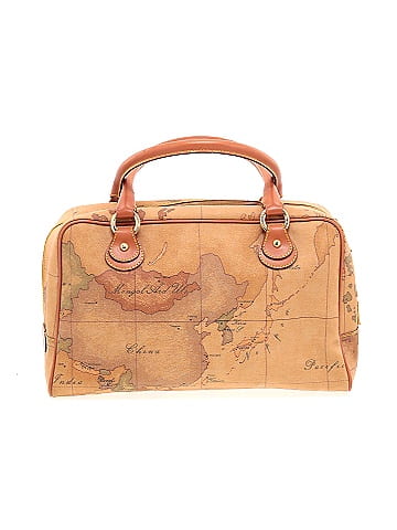 1' Classe Alviero Martini Leather Satchel (view 2)