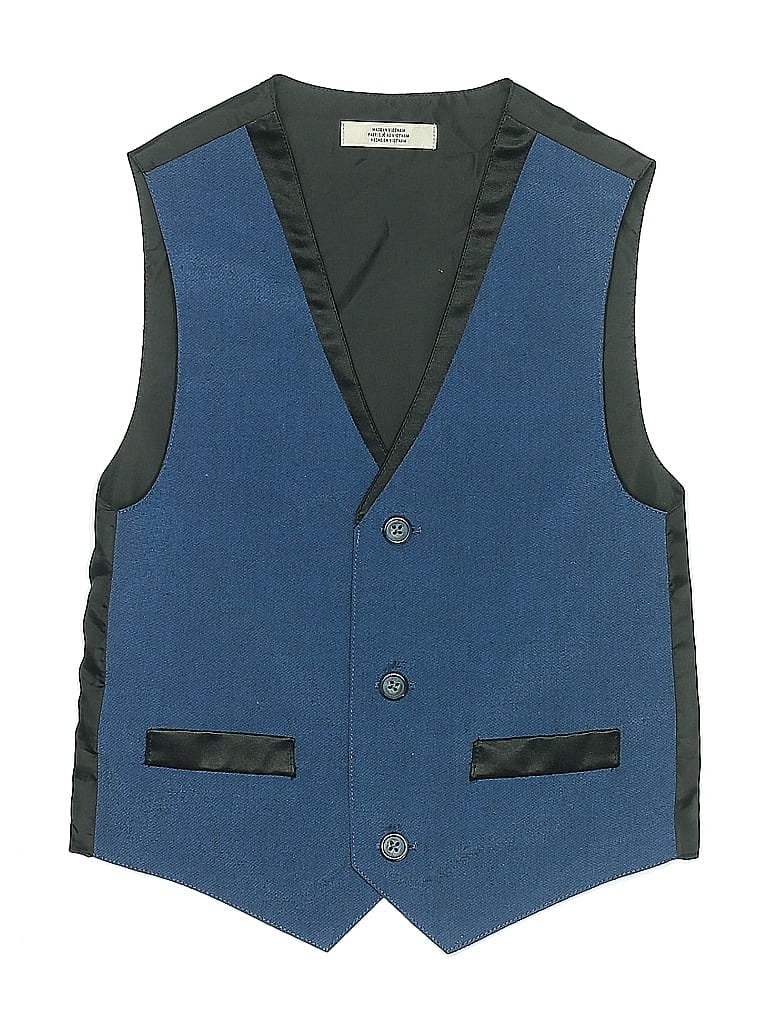 Pre-owned Kenneth Cole Reaction Kids' Vest In Blue