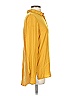 Left Coast by Dolan 100% Polyester Yellow Long Sleeve Blouse Size S - photo 4