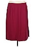 Talbots Solid Burgundy Casual Skirt Size S (petite) - photo 1