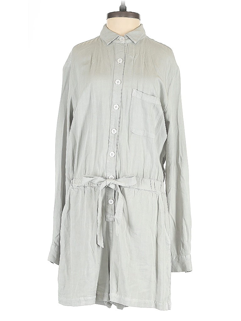 Pre-owned Rails Romper In Gray