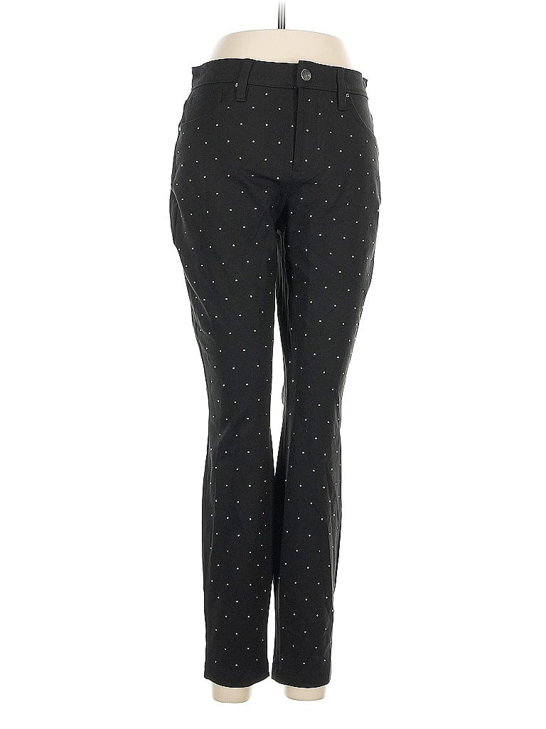 Soma Polka Dots Black Active Pants Size M - photo 1