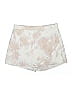 Le Lis 100% Cotton Ivory White Shorts Size L - photo 2