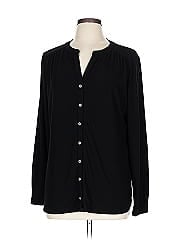 Susan Graver Long Sleeve Blouse