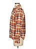 L.L.Bean Signature Plaid Orange Long Sleeve Button-Down Shirt Size XS - photo 4
