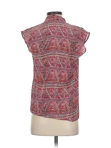 The Podolls Short Sleeve Silk Top (view 2)