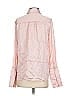 FRAME 100% Silk Pink Long Sleeve Silk Top Size S - photo 3