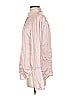 FRAME 100% Silk Pink Long Sleeve Silk Top Size S - photo 5