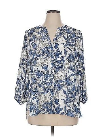 NYDJ 3/4 Sleeve Blouse (view 1)