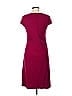 Lafayette 148 New York Solid Burgundy Casual Dress Size 6 - photo 2
