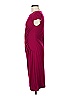 Lafayette 148 New York Solid Burgundy Casual Dress Size 6 - photo 4