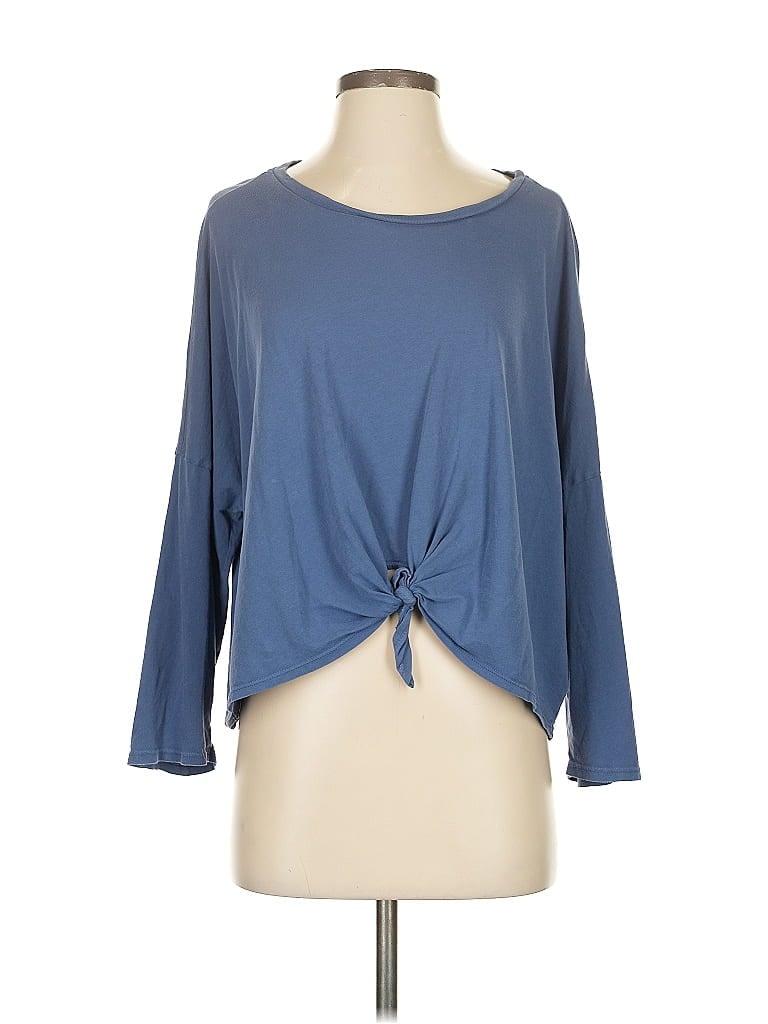 Pre-owned Amour Vert 3/4 Sleeve T-shirt In Blue