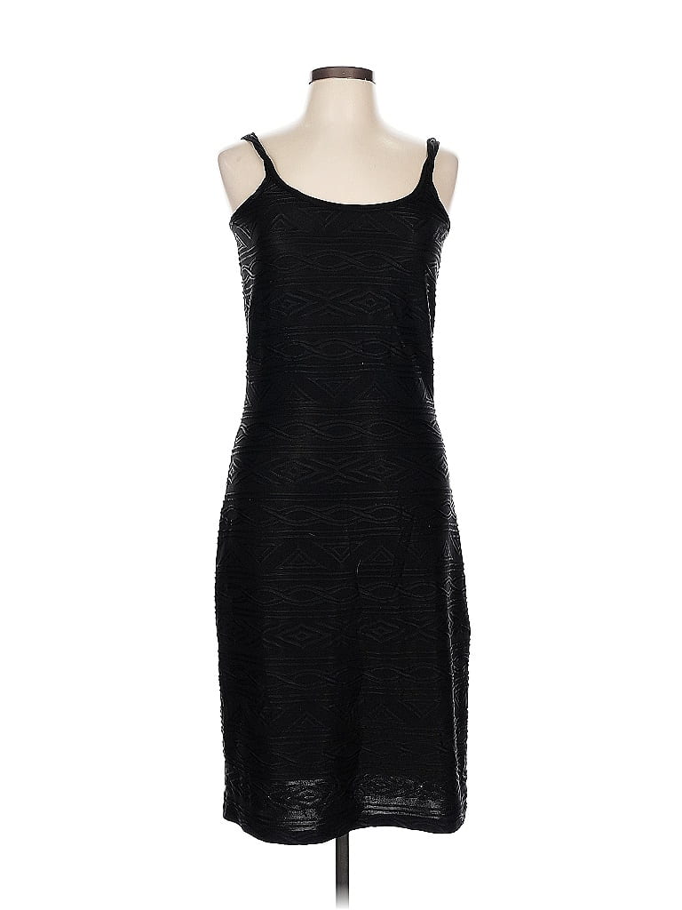 Pre-owned Shape Fx Cocktail Dress In Black