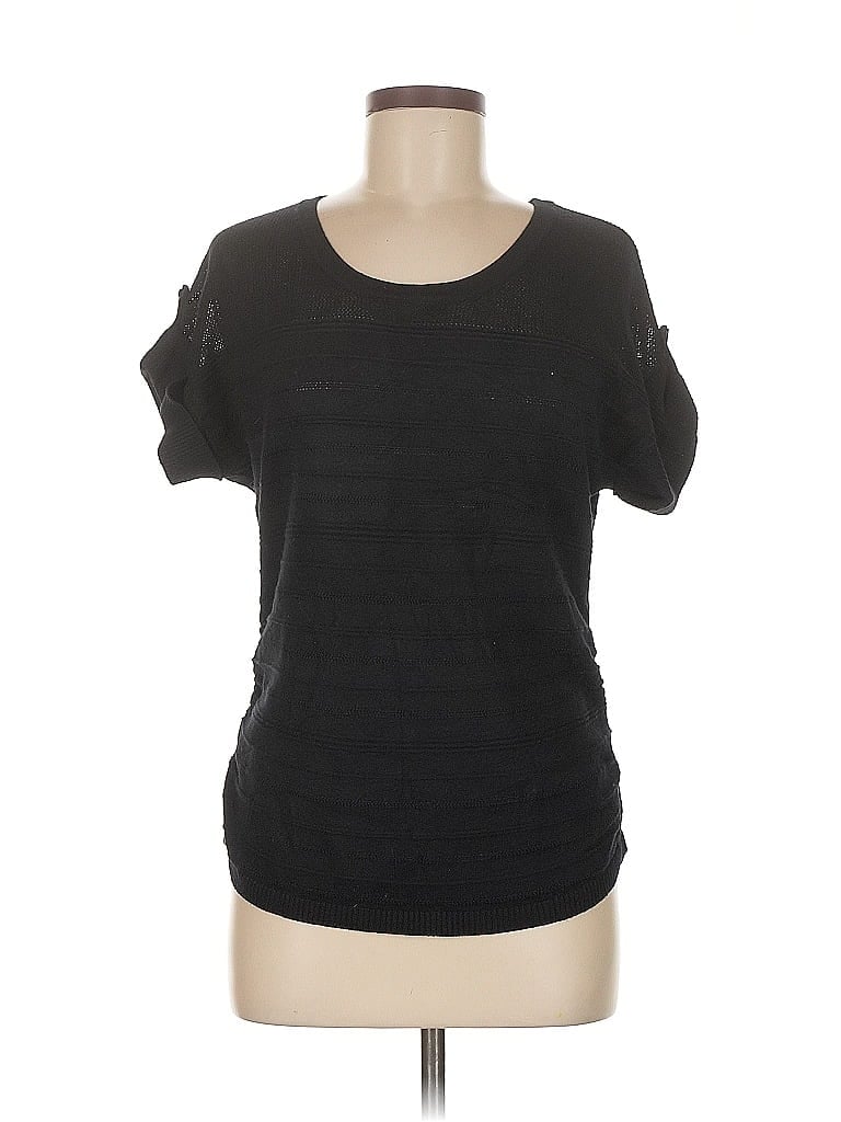 Pre-owned Apt. 9 Short Sleeve T-shirt In Black