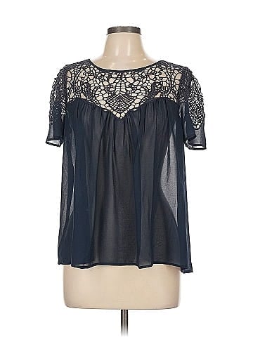 Ann Taylor LOFT Short Sleeve Blouse (view 1)