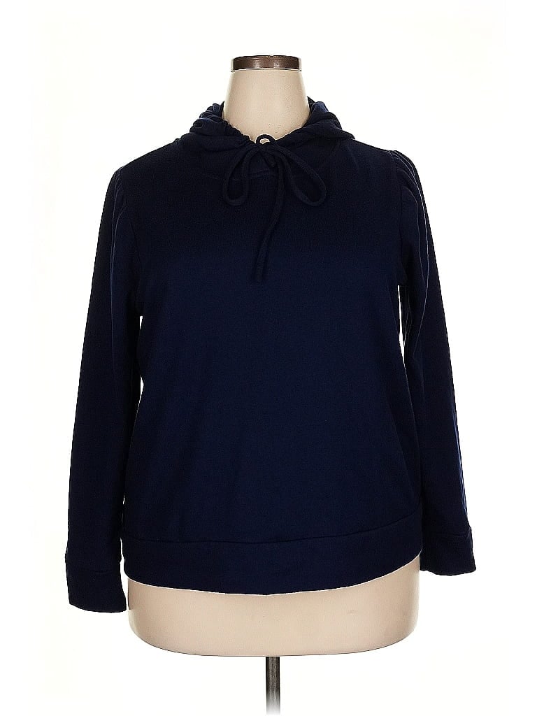 Pre-owned Crown & Ivy Pullover Sweater In Blue