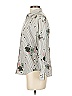 Hazzys Floral Gray Black 3/4 Sleeve Blouse Size S (estimated) - photo 5