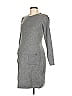 Seraphine Gray Casual Dress Size 8 - photo 1