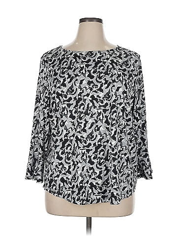 Ruby Rd. 3/4 Sleeve Blouse (view 1)
