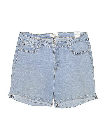 Curve Appeal Denim Shorts (view 1)