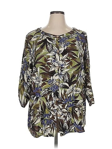 White Stag 3/4 Sleeve Blouse (view 1)