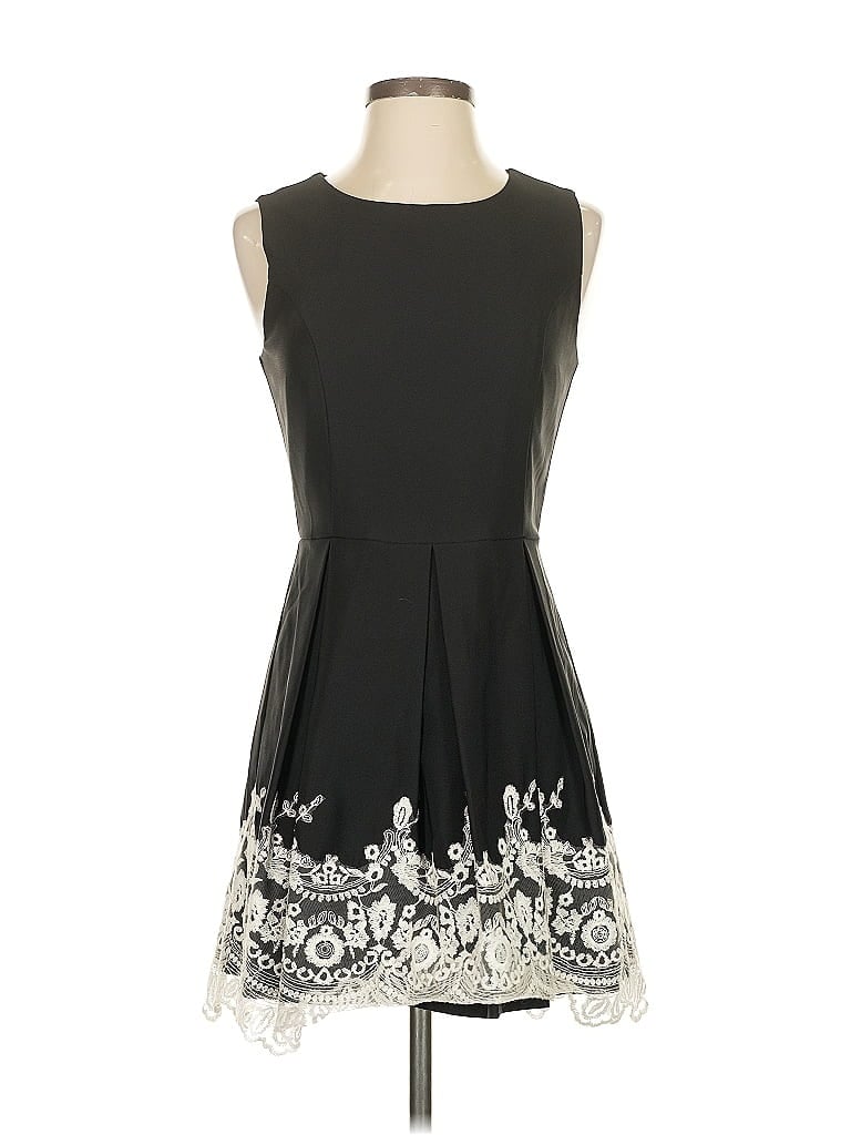 Pre-owned Joa Cocktail Dress In Black