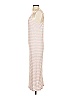 Double Zero Stripes Tan Casual Dress Size S - photo 4