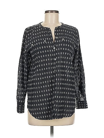 Ann Taylor LOFT Long Sleeve Henley (view 1)