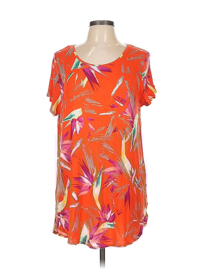 Pre-owned Apt. 9 Casual Dress In Orange