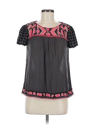 HD in Paris Short Sleeve Blouse (view 1)